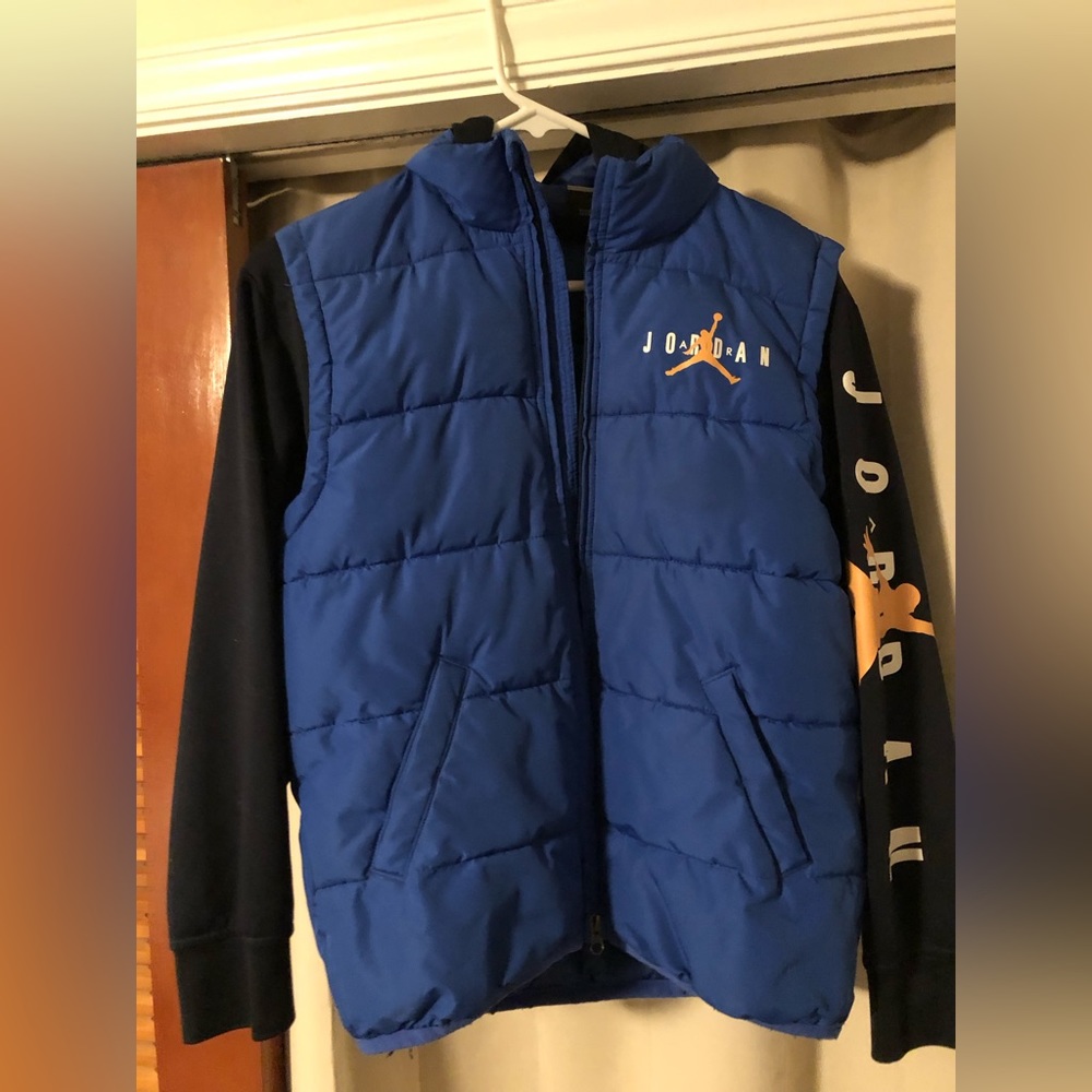 Jacket - Sweatshirt, hoodie, vest combo